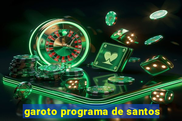 garoto programa de santos